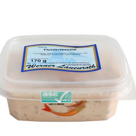 Flusskrebssalat, Apfel-Porree