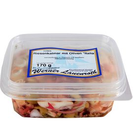 Riesenkalmar mit Oliven "Italia"