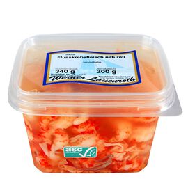 Flusskrebsfleisch naturell