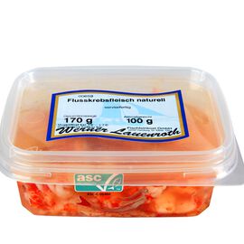 Flusskrebsfleisch naturell