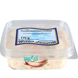 Flusskrebsfleisch-Cocktail