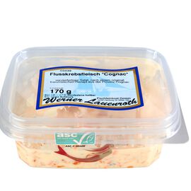 Flusskrebsfleisch "Cognac"