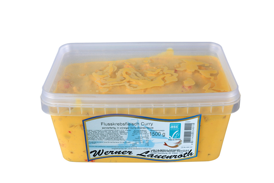 Flußkrebsfleisch Curry Flußkrebsfleisch Curry