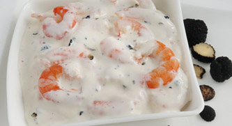 Garnelen Trüffelcreme