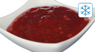 Cranberry-horseradish dip, frozen