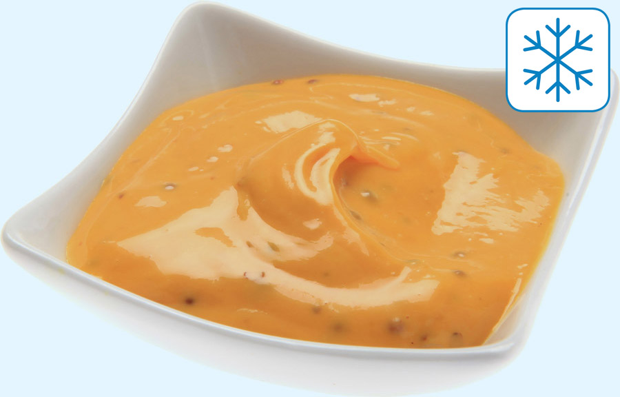 Orange-mustard dip, frozen Orange-mustard dip, frozen