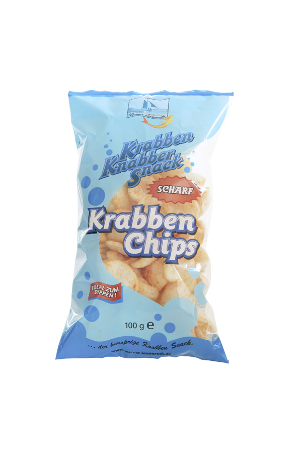 Krabbenchips scharf